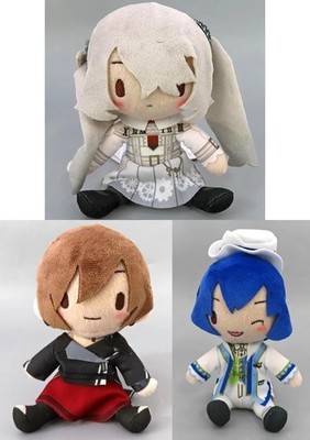 Plush Toy All 3 Types Set Fluffy Petit Mini Stuffed Toy ''Virtual Singer'' ~Brand