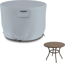Seal Skin Round Table Cover Waterproof Heavy Duty Elite PVC UV Resistant