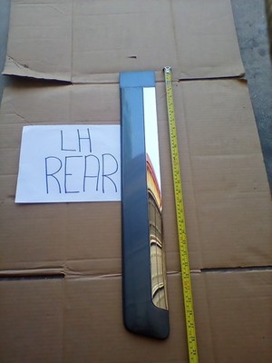 2010-15 Nissan Armada titanium Rear  DOOR moulding LH driver side OEM  Paint B30