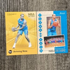 PJ Washington Jr 2 RC 2019-20 NBA Hoops Winter Arriving Now + Class Off Base 
