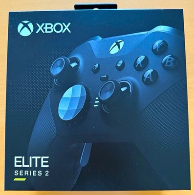 Xbox Elite Series 2 Controller schwarz/weiß/rot inkl. Case, OVP & Zubehör/Teile