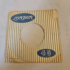 UK 45 RPM 7" RECORD SLEEVES CO. SINGLE SLEEVE SEE PHOTO London Records SLV402