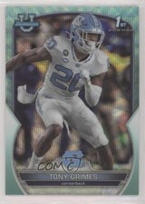 2022 Bowman U Chrome Aqua Wave Refractor 243/299 Tony Grimes #75 0b7v