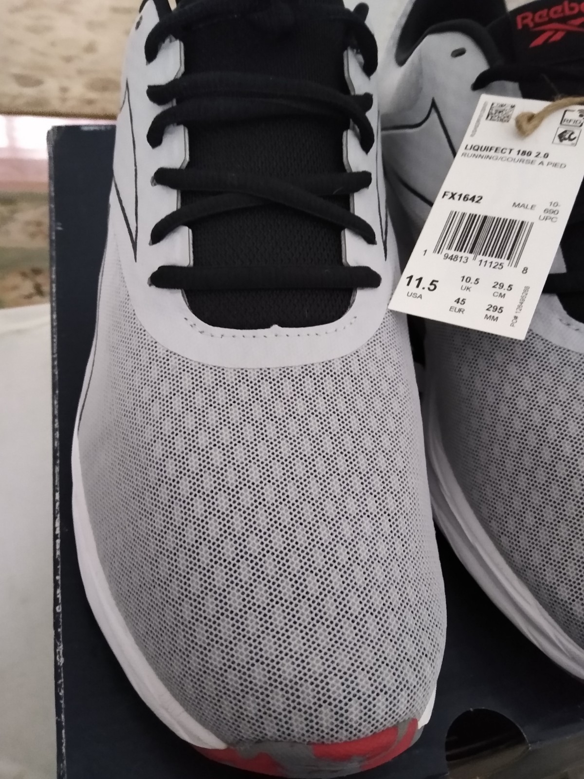 REEBOK Liquifect 180 2.0  FX11642  Men's Running Sneakers Size 11.5 NWB NWT thumbnail 2