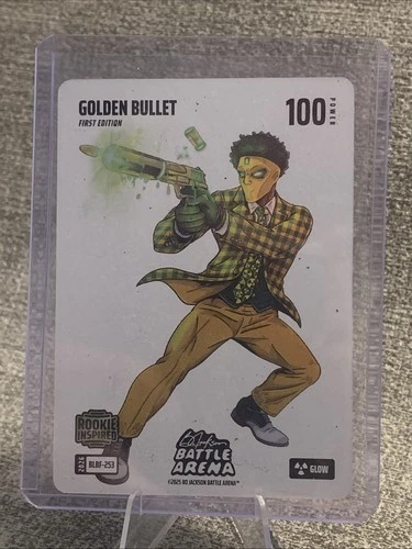 2026 Bo Jackson Battle Arena Golden Bullet BLBF-253 Mathew Golden Blizzard Glow