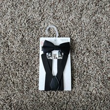 Wonder Nation Boys Suspenders and Bow Tie Set, 2-Piece Set - One Size - NWT