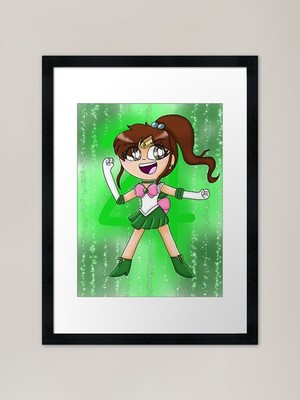 Thunder Guardian Gerahmter Kunstdruck Gerahmtes Wandbild Poster Leinwanddruck Bild