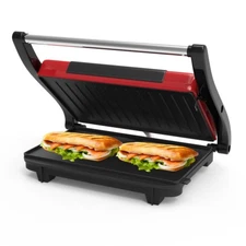 Panini Press - Sandwich Maker with Nonstick Plates - Indoor Countertop Grill ...