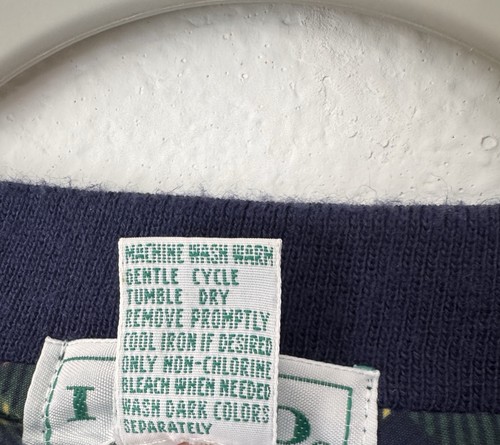 Vintage IZOD Jacket Mens Large Plaid Packable Windshirt Golf Pullover Green Blue - Picture 6 of 14
