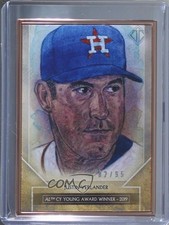 2020 Transcendent Collection Reproductions 2/95 Justin Verlander Sketch 03k2