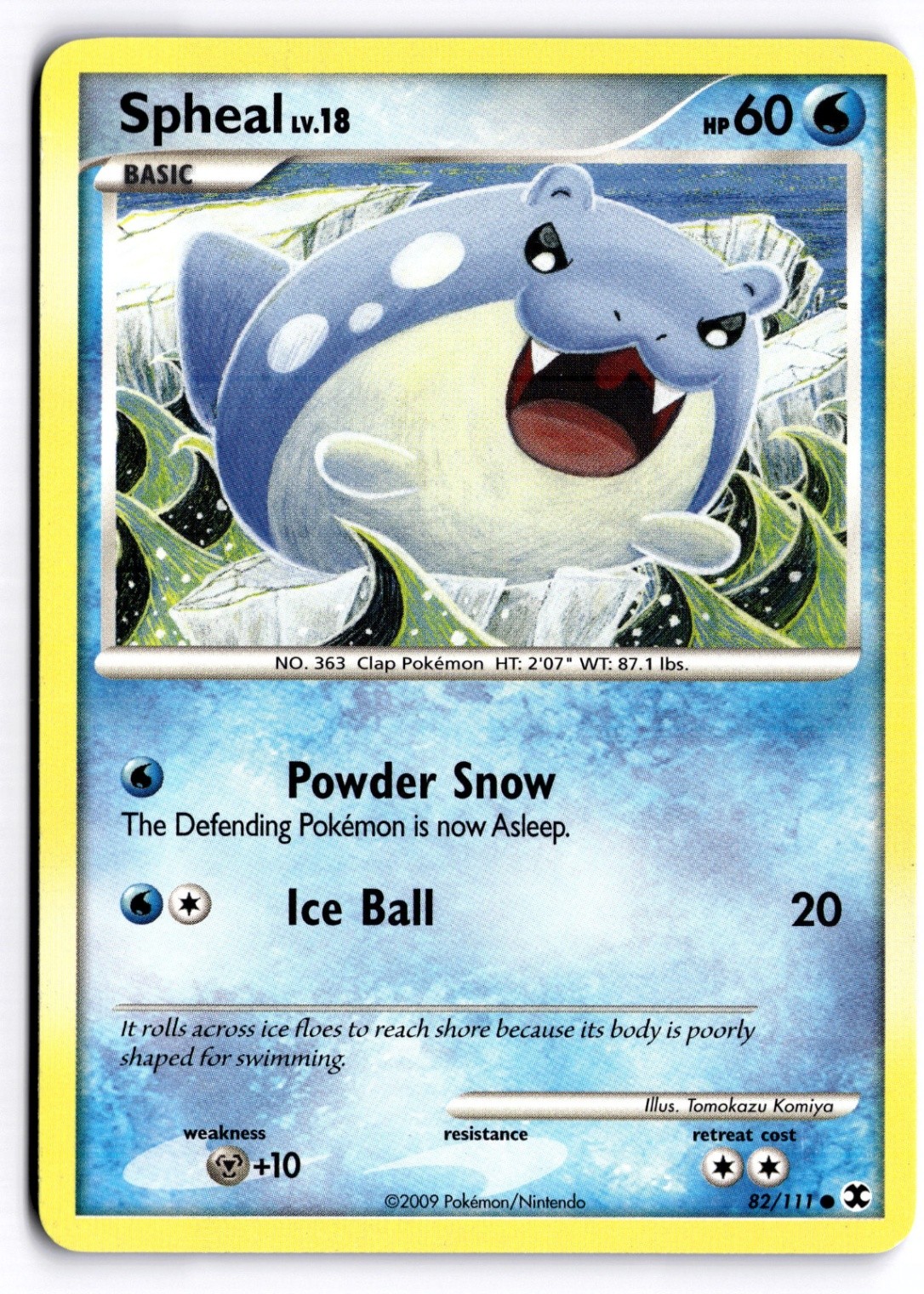 Spheal Common Rising Rivals 82/111 NM