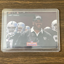 1992 Pro Line Profiles - Art Shell #109 Los Angeles Raiders