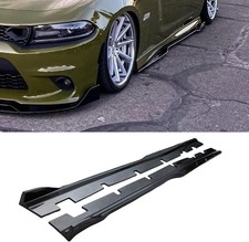 Side Skirts for 2015-2023 Dodge Charger Carbon Fiber Look