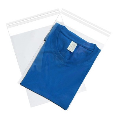 LOOKSGO 100 Count 9x12 Inch Clear Poly Inch, (Pack of 100)