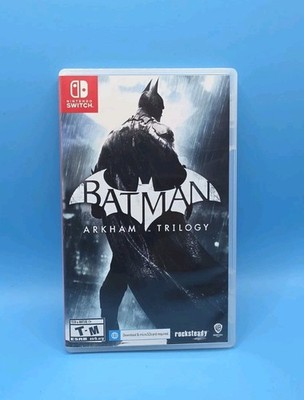 Batman: Arkham Trilogy (Nintendo Switch, 2023) Tested Fast Shipping !!!