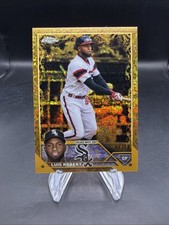 2023 Topps Gilded Luis Robert Gold Mini-Diamond Etch #4/50 White Sox