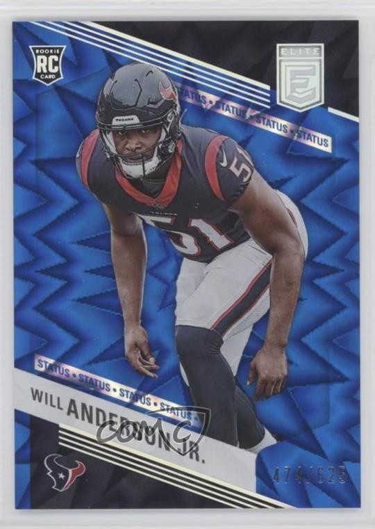 2023 Panini Donruss Elite Rookies Status Explosion /625 Will Anderson Jr 1o8k