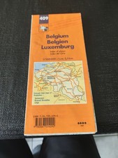 Carte Michelin n° 409 - Belgique België Luxembourg - Belgium Belgien - 1991