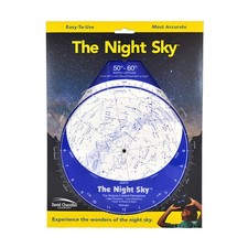 David Chandler Night Sky Planisphere Large for 50 -60 North Latitude - NEW