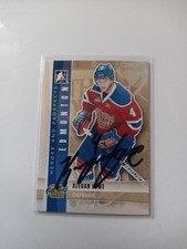 Keegan Lowe Signed ITG Heroes & Prospects Signature Autograph Rookie Auto Rc