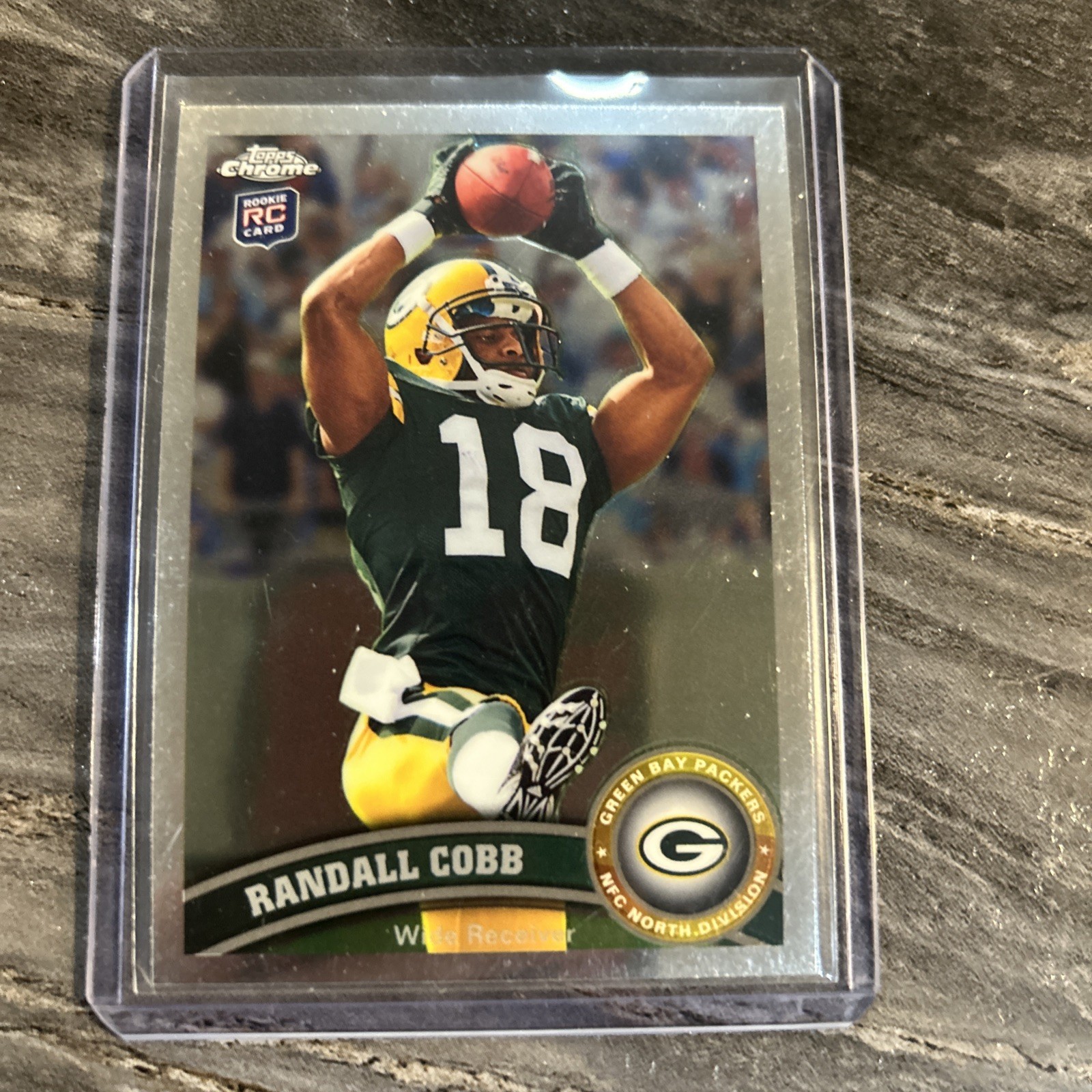 2011 Topps Chrome #93 Randall Cobb Rookie Football card Green Bay Packers RC