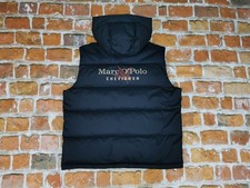 Marc O'Polo Chevignon Winter Down Vest w/ Hood Navy Blue Size XL, Used