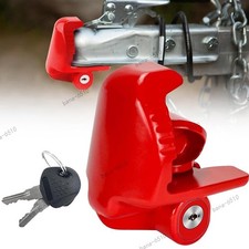 Universal Hitch Ball Lock Fit 1-78 2 And 2-516 Couplers With 2 Keys Red Universal Hitch Ball Lock Fit 1-78 2 And 2-516 Couplers With 2 Keys Red
