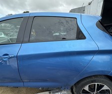 RENAULT ZOE DOOR REAR LEFT LH BLUE COMPLETE 2012-2019 821013444R