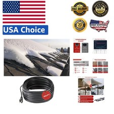 Cavo Termico Tetto 8W/FT - Riscaldatore Autoregolante Durevole per Protezione Invernale