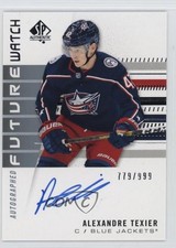 2019-20 SP Authentic Future Watch Rookies 779/999 Alexandre Texier #182 Auto 0a3