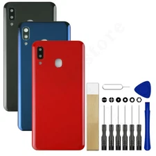 Back Door Battery Cover+Camera Lens For Samsung Galaxy A20 SM-A205F SM-A205F/DS