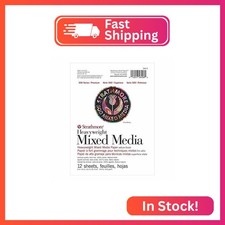 Strathmore 500 Series Heavyweight Mixed Media Pad 6"X8"-12 Sheets -62584600