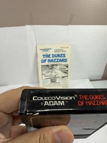 The Dukes Of Hazzard (Colecovision) Cartridge With Manual TESTED!