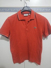​Polo LACOSTE SPORT Originale - Arancione - Taglia 3 (S) - Regular Fit - Ottima