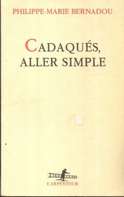 Single Go Cadaqués - Philippe-Marie Be... - V2265632