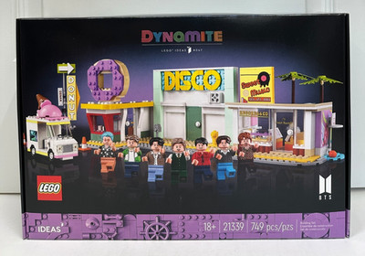 LEGO Ideas BTS Dynamite 21339 749 pcs Retired K Pop NEW & SEALED
