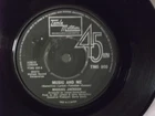 Michael Jackson,Tamla,"Music And Me"UK,7" 45,1973 classic Motown, Mint-