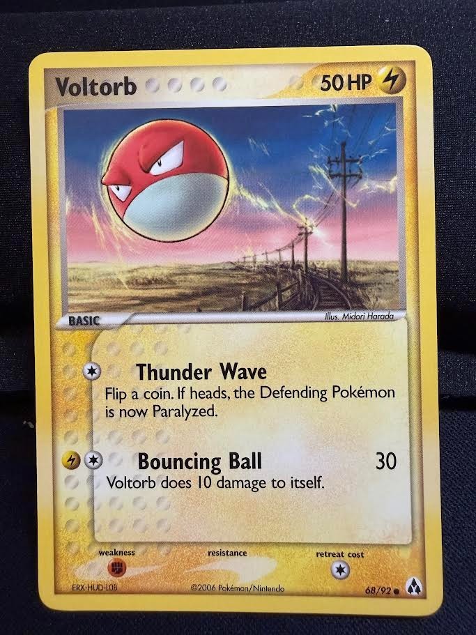Pokemon Ex Legend Maker Voltorb Common (68/92) NM