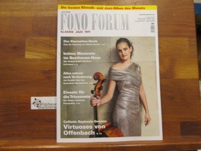 Fono Forum Juni 2019 Diney Bechet Raphaela Gromes Johannes Pramsohler Jan Dvorak