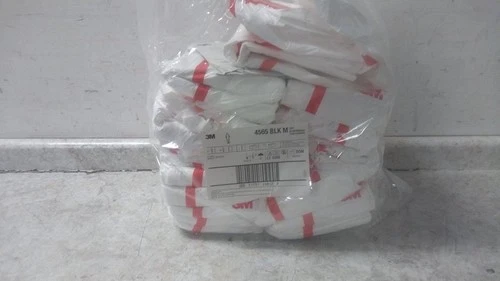 3M 4565-BLK-M 25 Pk Size M Non-Porous Film Laminate Disposable Coveralls image 11