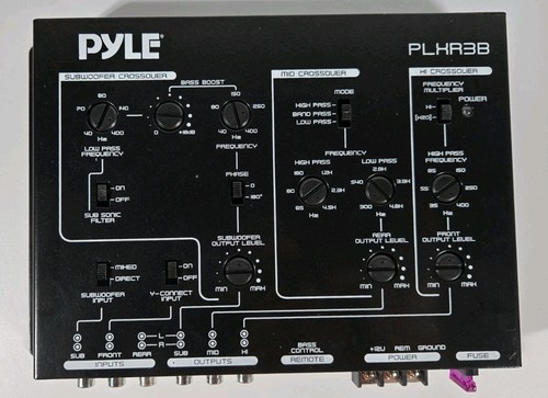 PYLE 3-Way Electronic Crossover