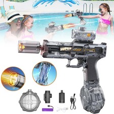 Automatic Electric Water Guns-Pistol Summer Squirt Blaster Gun Outdoor Pool Toys
