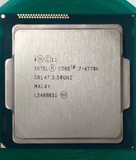4Th Gen Intel Core i7-4770K LGA 1150 CPU Processor SR147 8M Cache 3.5GHz Desktop