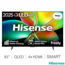 Hisense 85E78QTUK PRO 85 Inch QLED HD Smart TV