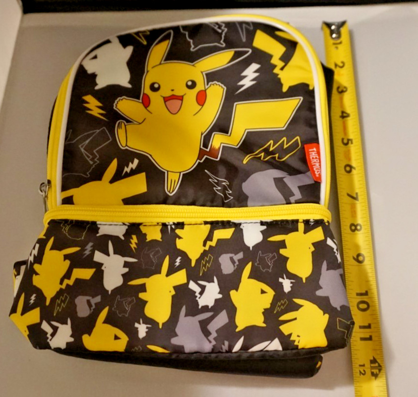 POKEMON PICKACHU LUNCH BAG / TOTE NEW W/ TAGS BY THERMOS