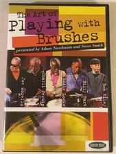 Art of Playing with Brushes Drum Lessons Learn to Play Video 2 DVD 1 CD Set