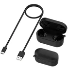 For Panasonic Technics AZ80 Bluetooth Earbuds Charging Case Box & Charging Cable