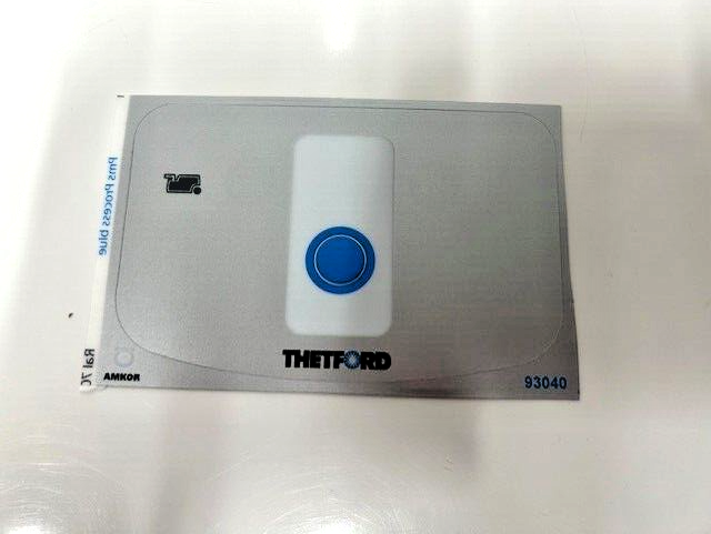 Thetford SC263S control panel sticker 93403 - Image 7