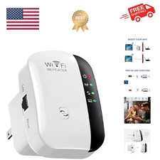 WiFi Signal Booster with Ethernet Port - Coverage Up to 5,000 Sq Ft, Alexa Ready