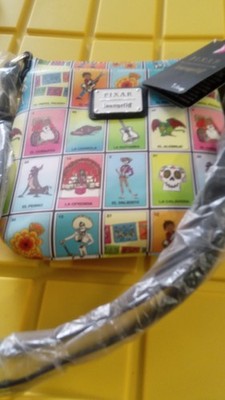 Loungefly Disney Pixar Coco Multicolor Handbag Crossbody Purse Character Loteria